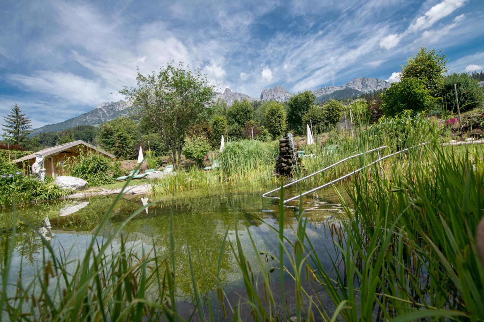 Gourmet-Hotel Gruenwald Leogang Luaran gambar