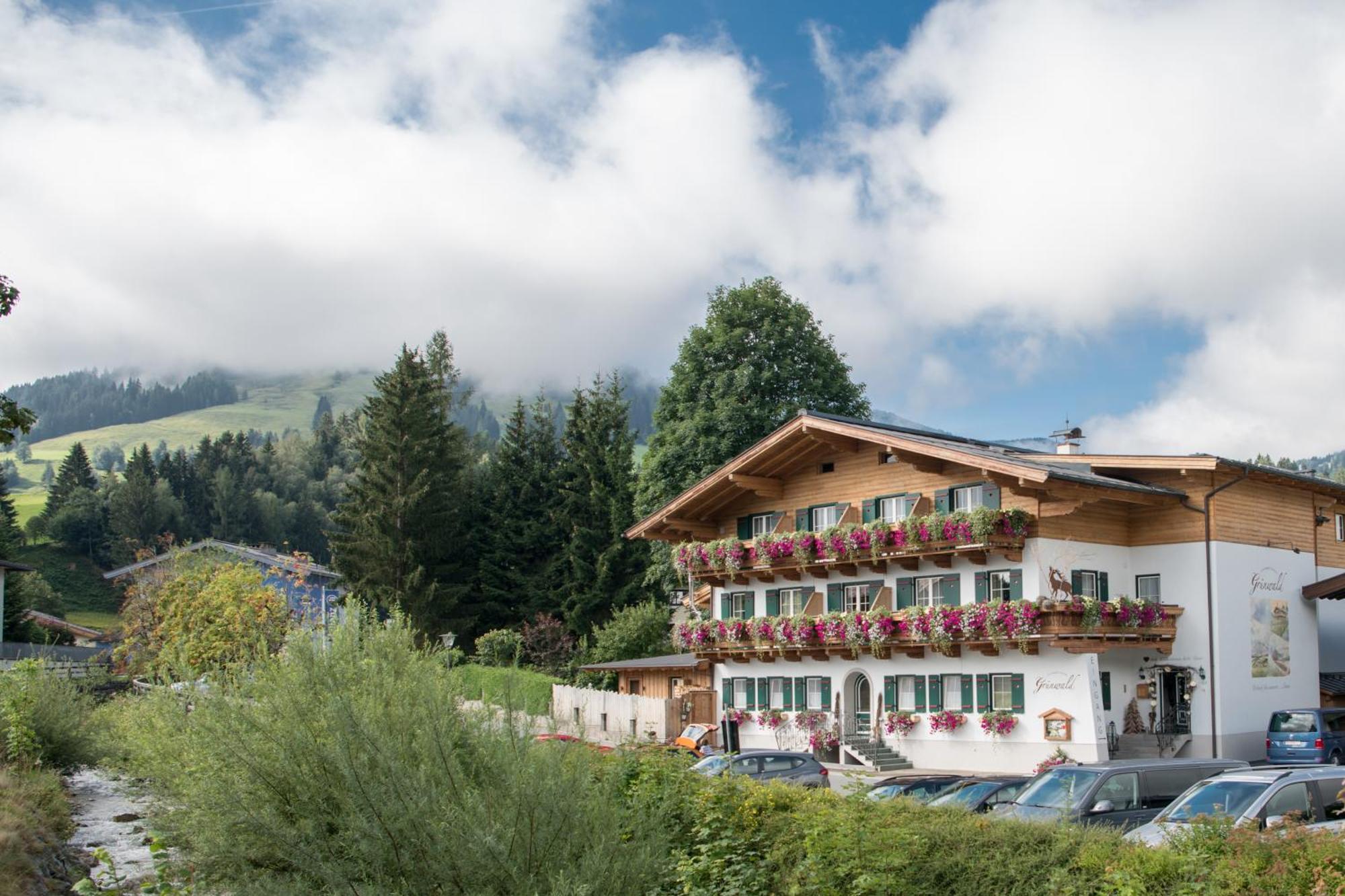 Gourmet-Hotel Gruenwald Leogang Luaran gambar